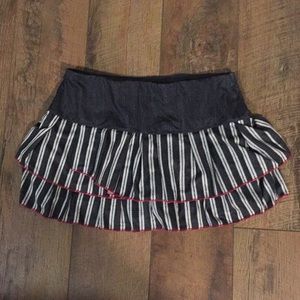 Lucky In Love tennis workout skirt MED